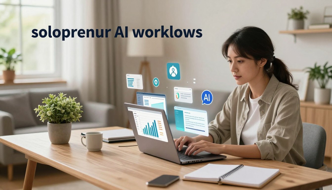 AI business automation, solopreneur AI workflows,