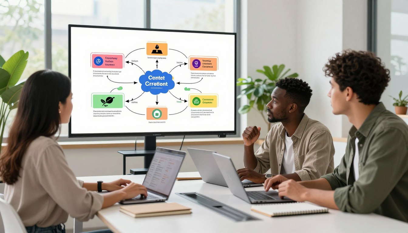 AI content creation, AI content workflow, publish content with AI
