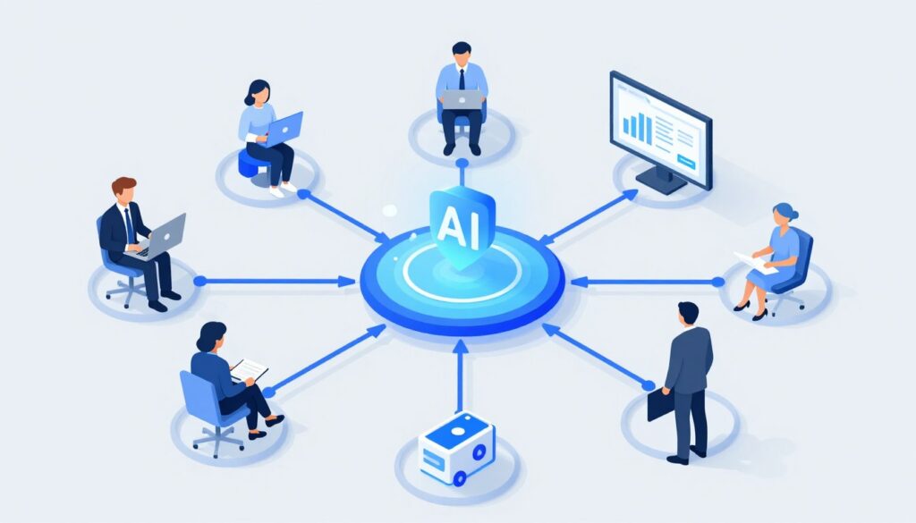Autonomous business process visualization