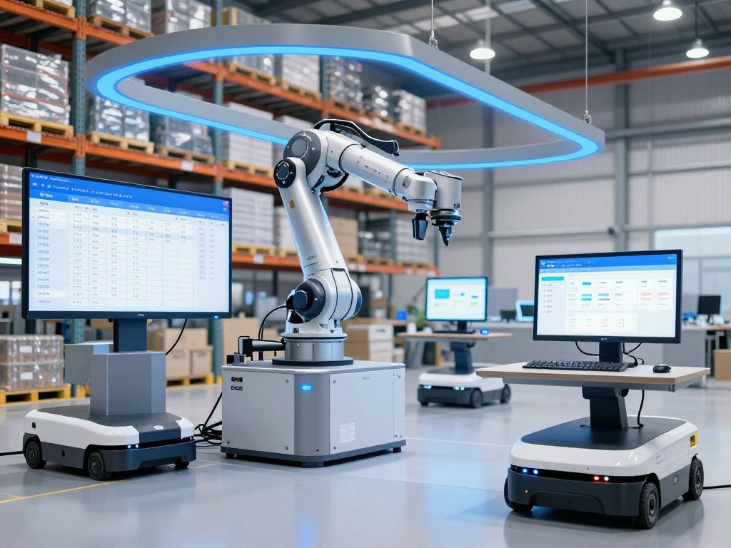 Physical and digital automation integration