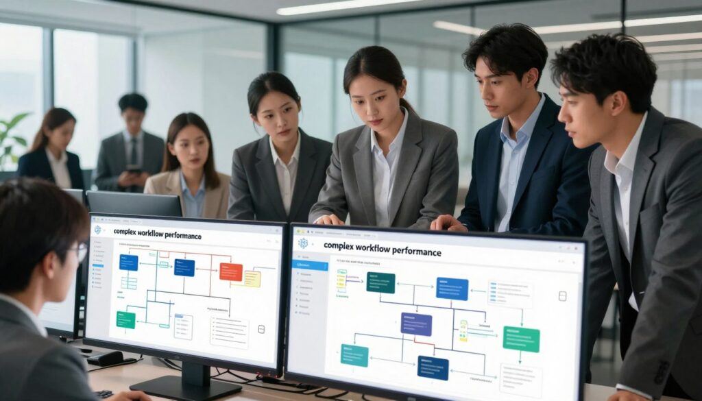 complex workflow performance
