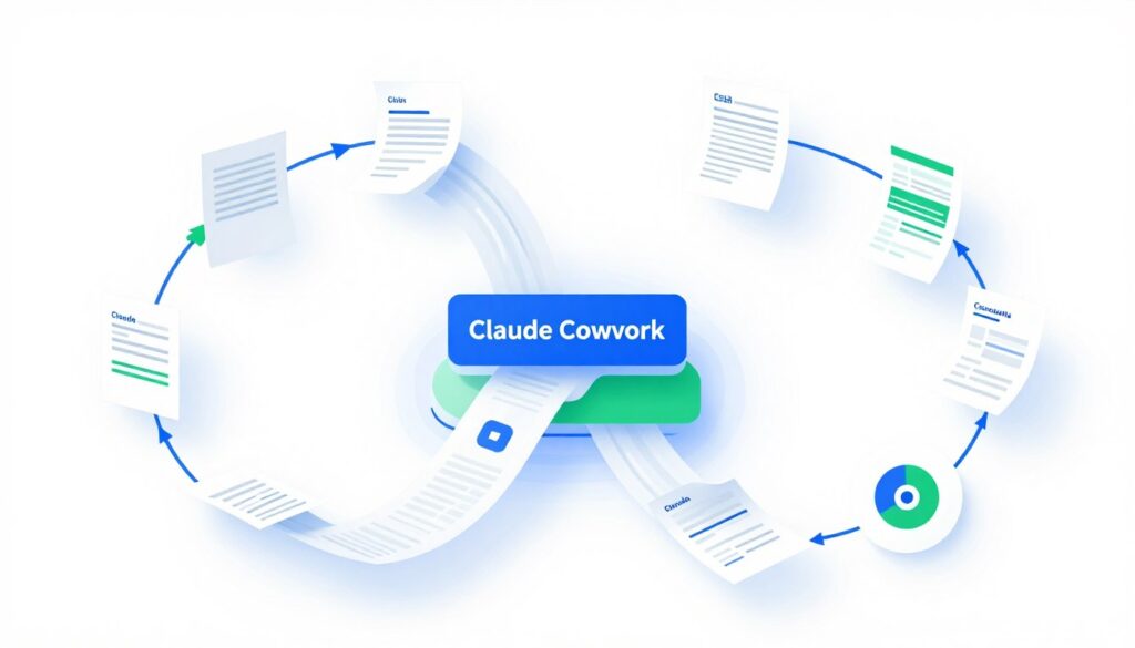Claude Cowork processing business documents and generating insights for entrepreneur